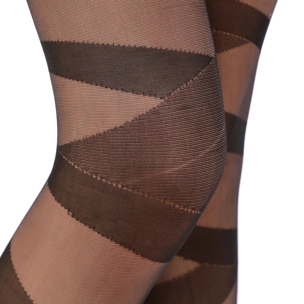 [AG10105/B] Pantyhose Criss Cross â Schwarz
