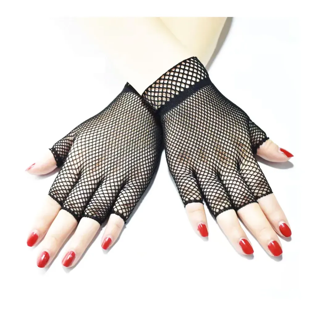 [AG10039] Halbfinger Netz-Handschuhe